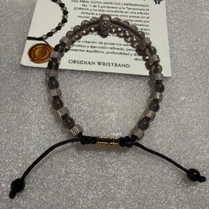 XIBAL GOYA LINVICTUS · pieza de la Casa Obsidian Wristband