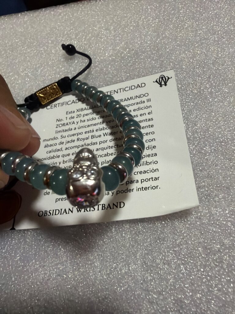 XIBAL JADEM · pieza de la Casa Obsidian Wristband