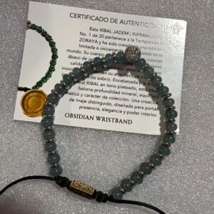 XIBAL JADEM · pieza de la Casa Obsidian Wristband