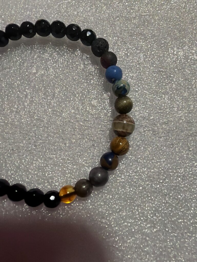 LOKAI ASTRONOMIA · pieza de la Casa Obsidian Wristband