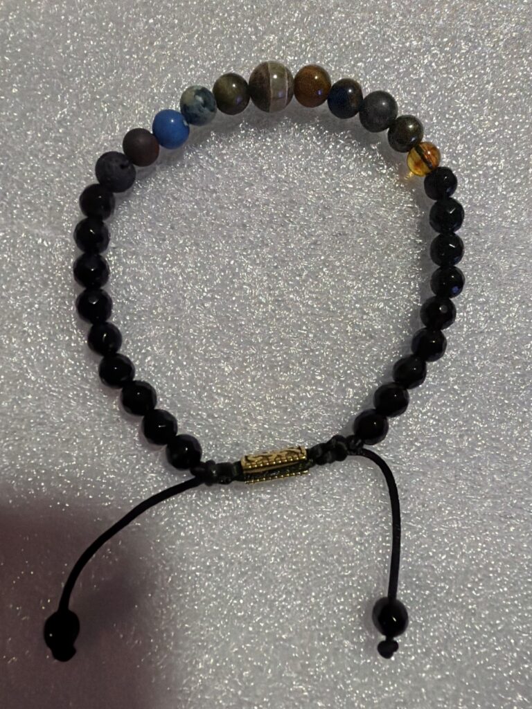 LOKAI ASTRONOMIA · pieza de la Casa Obsidian Wristband
