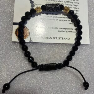AHAU OBSIDIAN · pieza de la Casa Obsidian Wristband