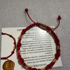 LOKAI CÓNCLAVE · pieza de la Casa Obsidian Wristband