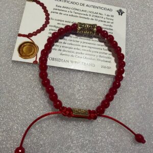 AHAU CÓNCLAVE · pieza de la Casa Obsidian Wristband