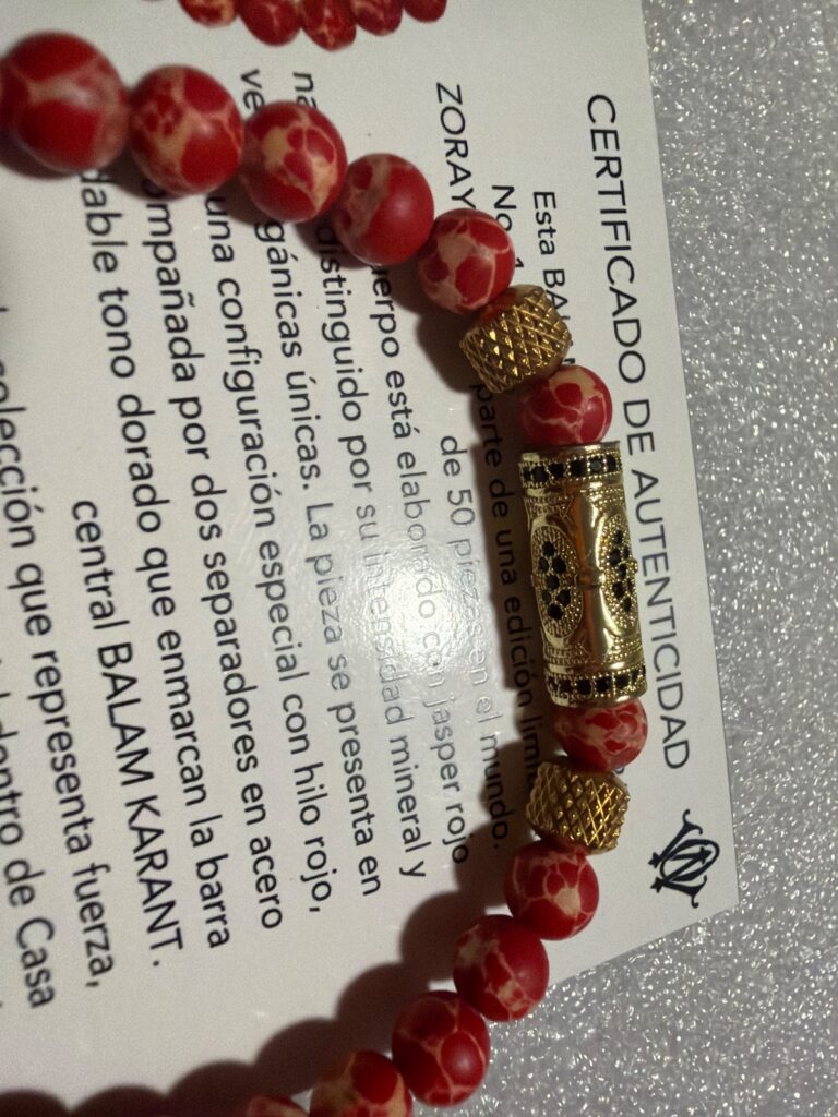 BALAM KARANT SANTAL · pieza de la Casa Obsidian Wristband