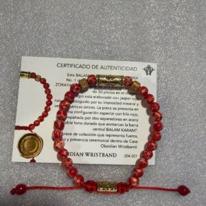 BALAM KARANT SANTAL · pieza de la Casa Obsidian Wristband