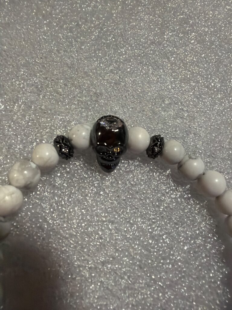 XIBAL ALABASTRO · pieza de la Casa Obsidian Wristband