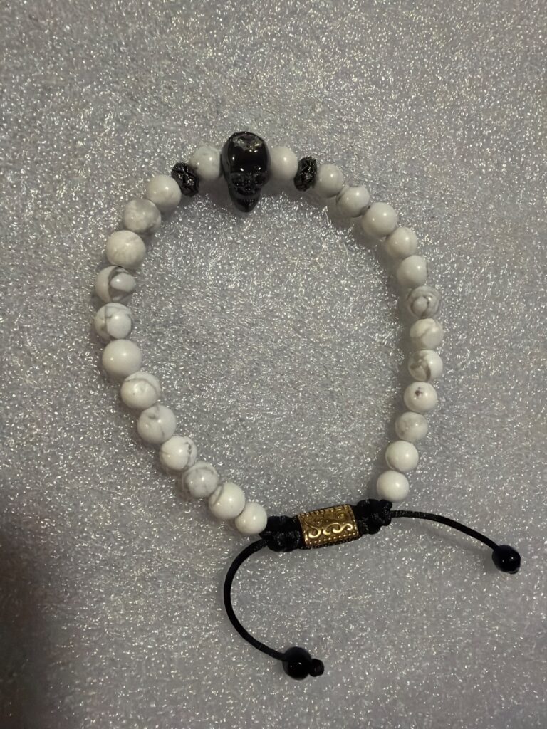 XIBAL ALABASTRO · pieza de la Casa Obsidian Wristband