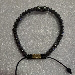 AHAU SAINT · pieza de la Casa Obsidian Wristband