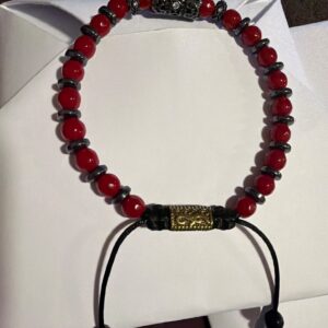 AHAU MERCURY · pieza de la Casa Obsidian Wristband