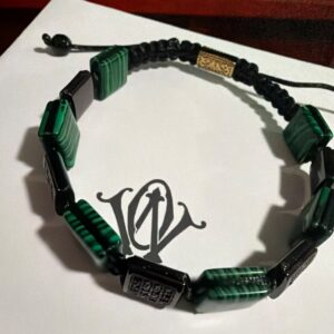 IKAL MOSAIC MALAQUIAM · pieza de la Casa Obsidian Wristband