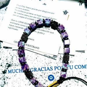 LOKAI QUANTUM TESERACTO · pieza de la Casa Obsidian Wristband