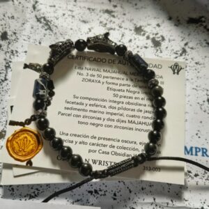 NAWAL MAJAHUAL MERSEN · pieza de la Casa Obsidian Wristband
