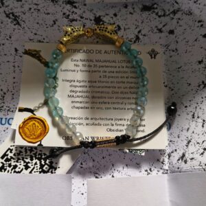NAWAL MAJAHUAL LOTUS · pieza de la Casa Obsidian Wristband