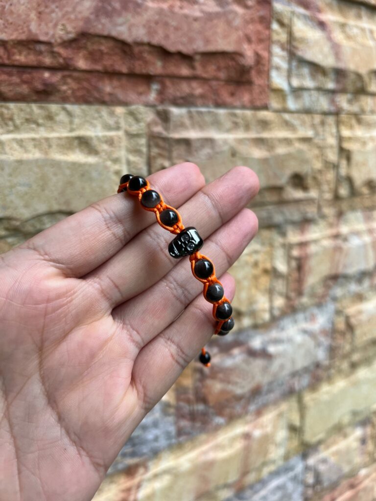 XIBAL CATRINA · pieza de la Casa Obsidian Wristband