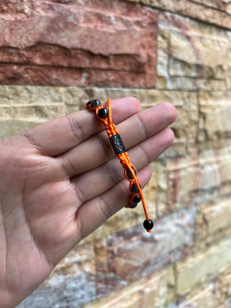 XIBAL CATRINA · pieza de la Casa Obsidian Wristband